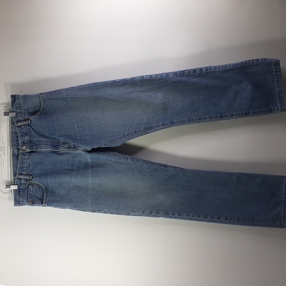 Levi's 517 Medium Blue Bootcut Blue Jeans Size W36 L34 - Picture 4 of 16